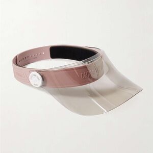 CHRISTIAN DIOR EYEWEAR DiorPacific V1U Perspex & Rubber Visor Pink NEW $780
